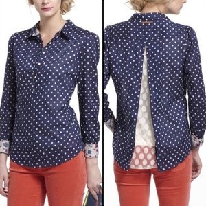 Anthropologie Birds of Paradise Top